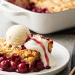 Cherry Dump Cake with Pie Filling 2