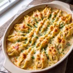 Chicken Alfredo Stuffed Shells