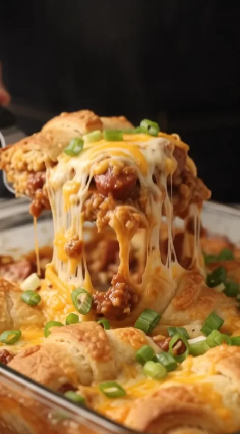Chili Cheese Dog Casserole