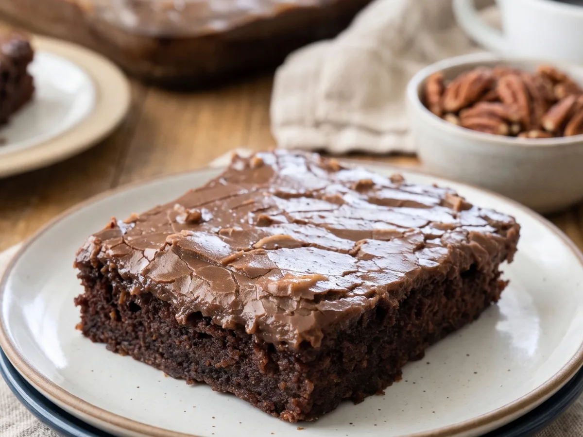 Classic Texas Sheet Cake with Rich Chocolate Frosting 1