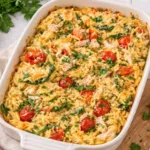 Creamy Chicken Orzo Bake 2