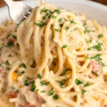 Creamy Chicken Spaghetti with Rotel 1