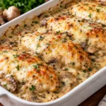 Creamy Chicken and Mushroom Bake