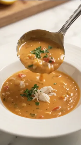 Creamy Crab and Shrimp Bisque 1