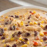 Creamy Crock Pot Cream Cheese Chicken Chili 2