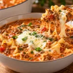Creamy Lasagna Soup