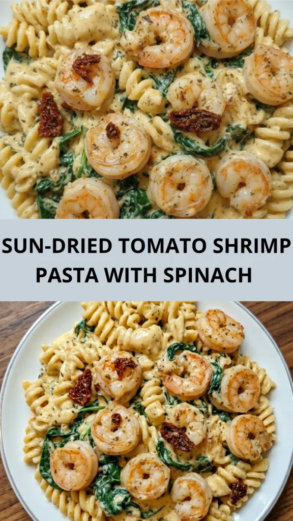 Creamy Sun-Dried Tomato Shrimp Pasta