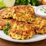 Crispy Cabbage Fritters