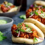 Crispy Korean Chicken Bao Buns 2