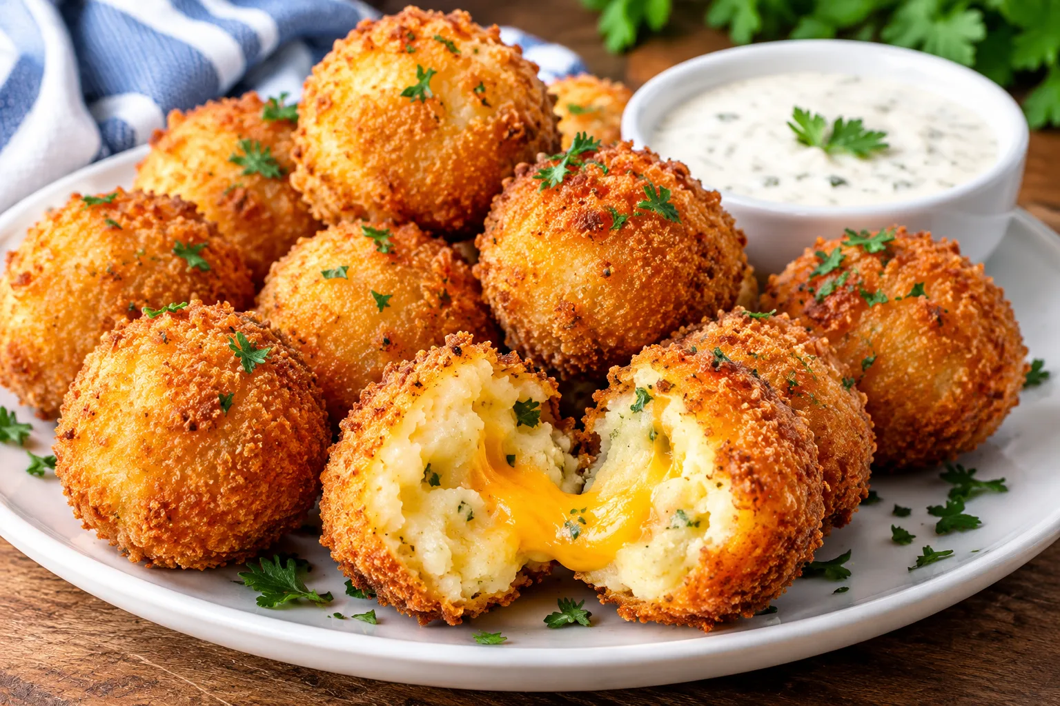 Crispy Mashed Potato Balls