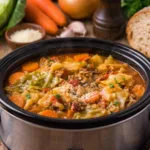 Crockpot Cabbage Roll Soup