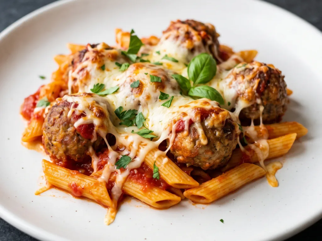 Dump and Bake Meatball Casserole 2