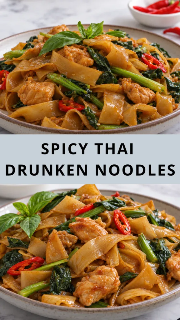 EASY DRUNKEN NOODLES