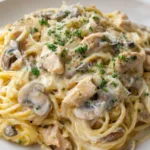 Creamy Chicken Tetrazzini : Easy Baked Chicken Tetrazzini with Mozzarella 2