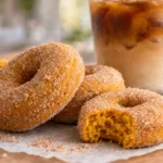 Easy Baked Donuts Pumpkin Spice with Cinnamon Sugar 2