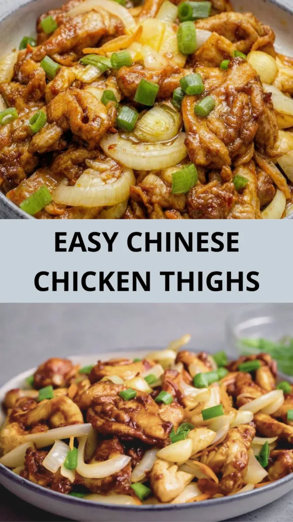Easy Chinese Chicken Thigh Recipe