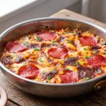 Easy Crustless Pizza Recipe 1