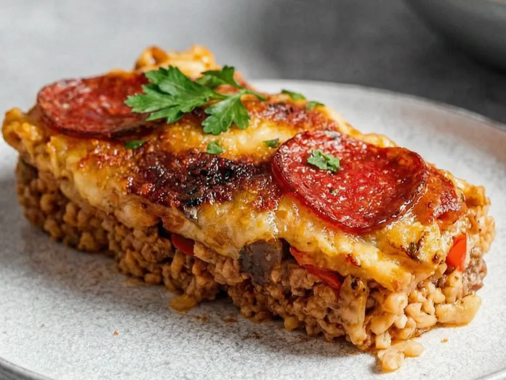 Easy Crustless Pizza Recipe 2