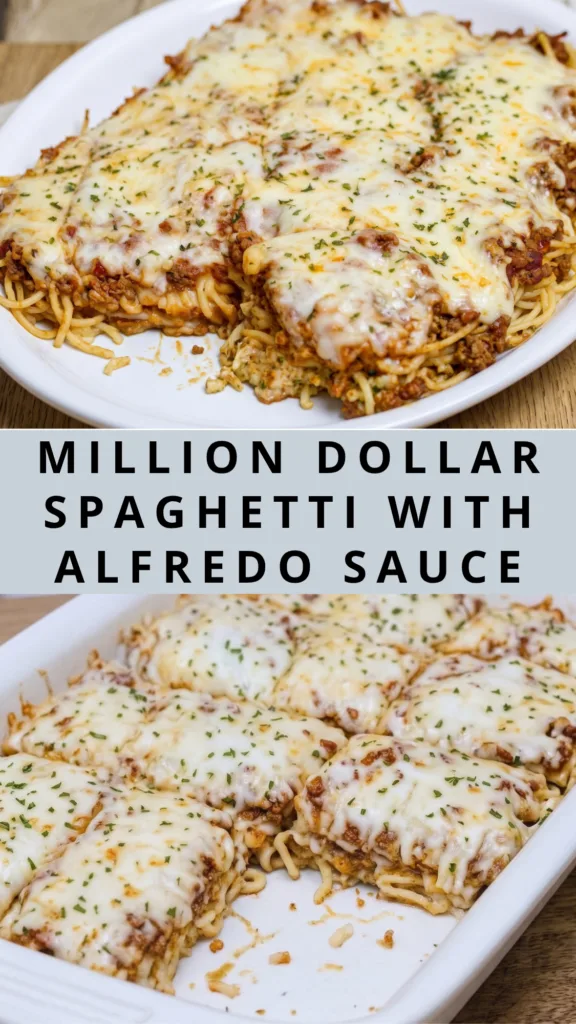 Easy Million Dollar Spaghetti Casserole