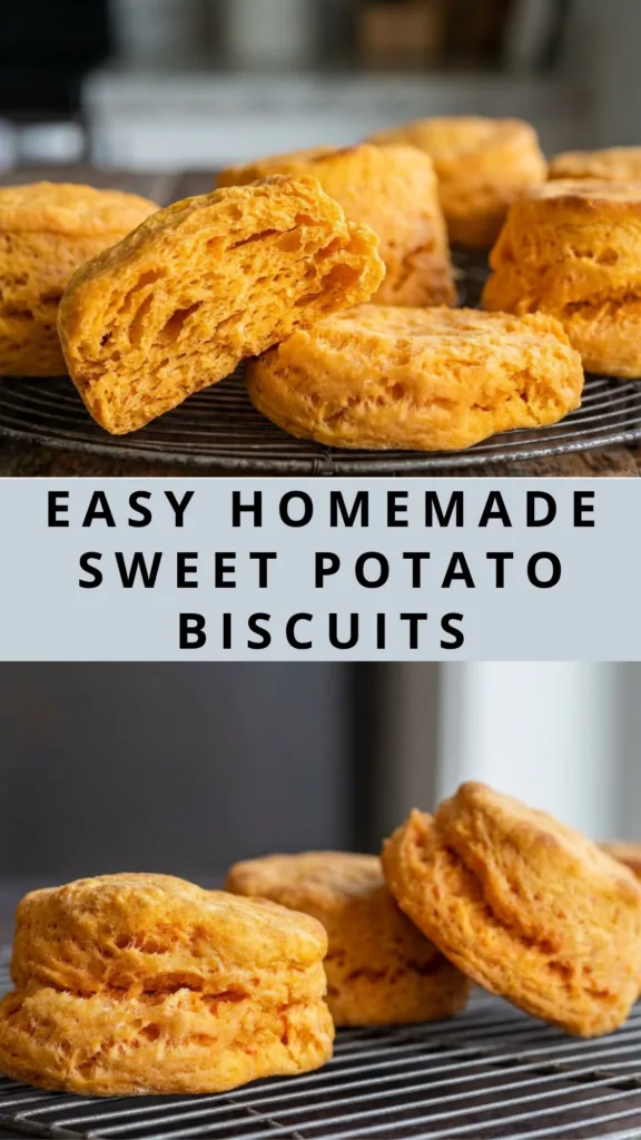 Fluffy Homemade Sweet Potato Biscuits Recipe