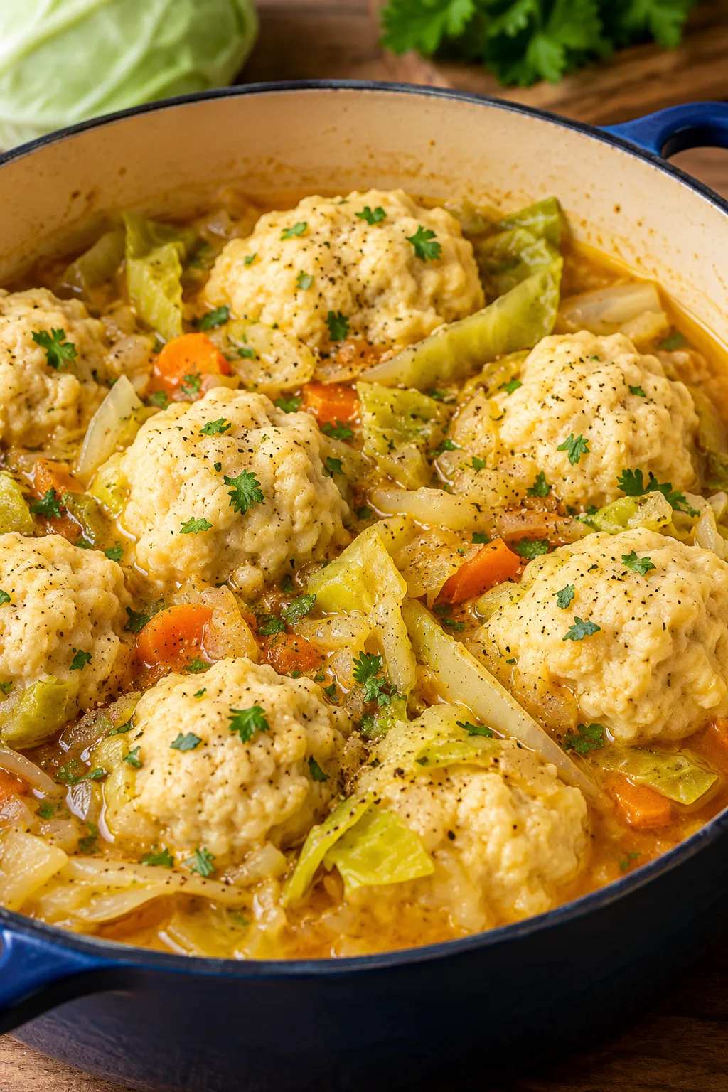 Grandma’s German Cabbage and Dumplings