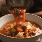 Hamburger Cabbage Soup 1