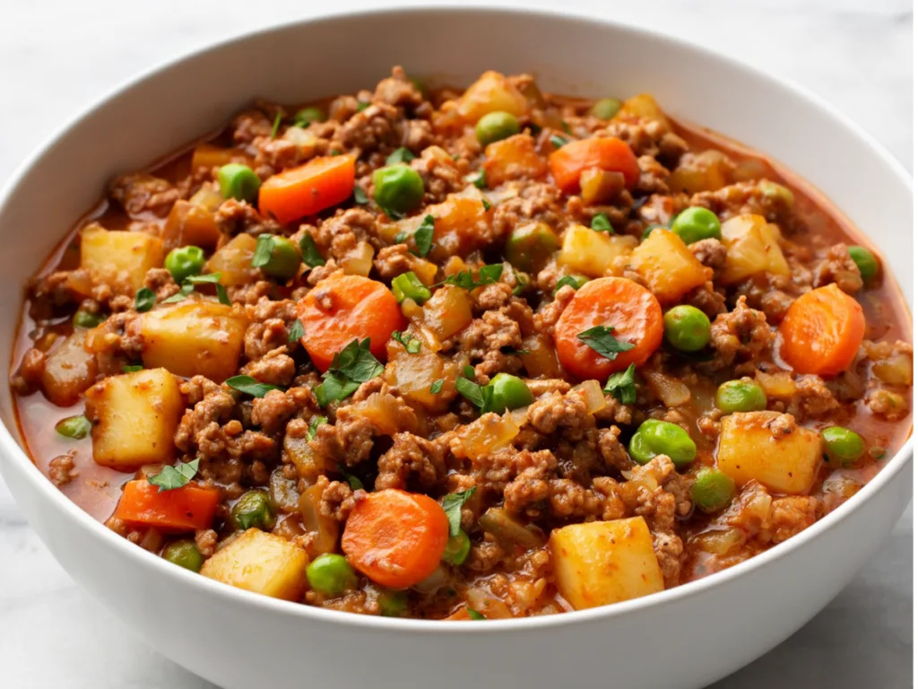 Hearty Hamburger Stew Recipe