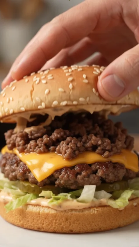 Homemade Big Mac Sloppy Joes Recipe 2