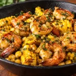 Juicy Garlic Butter Shrimp with Sweet Corn