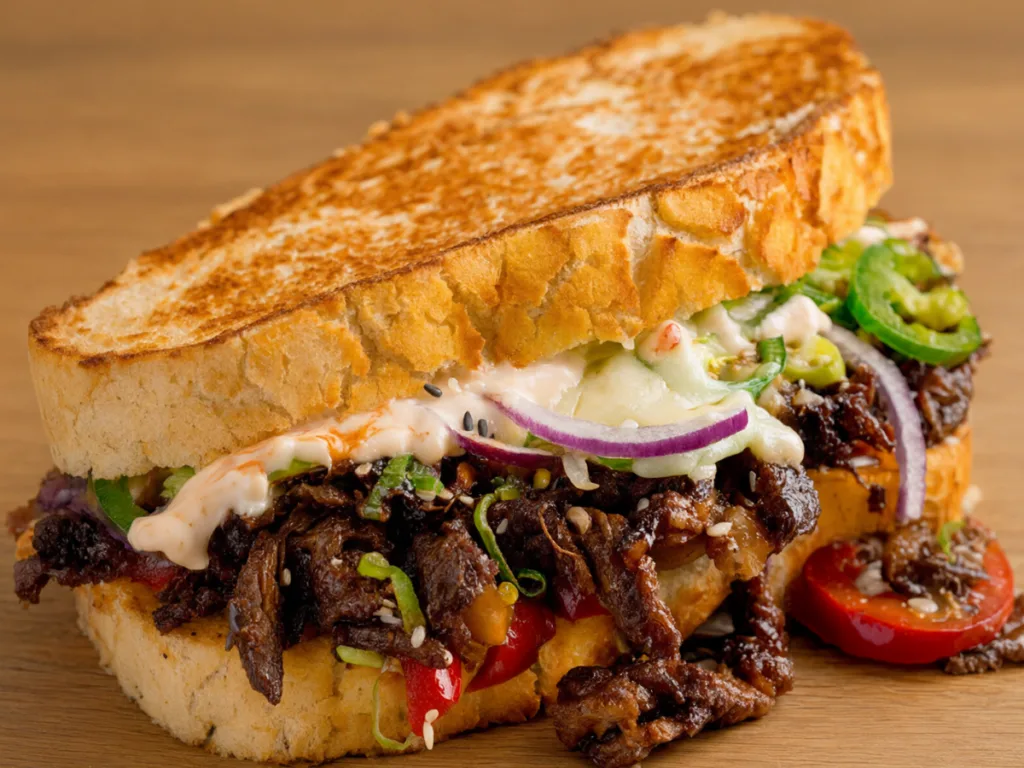 Korean Steak Sandwich 2