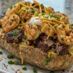 Loaded Seafood Baked Potato Recipe for Dinner 2