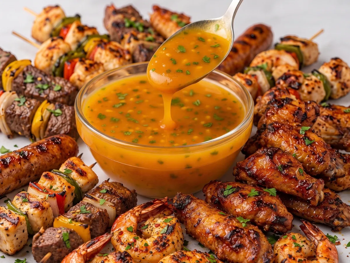 Mango Habanero Honey Garlic Sauce Recipe 1