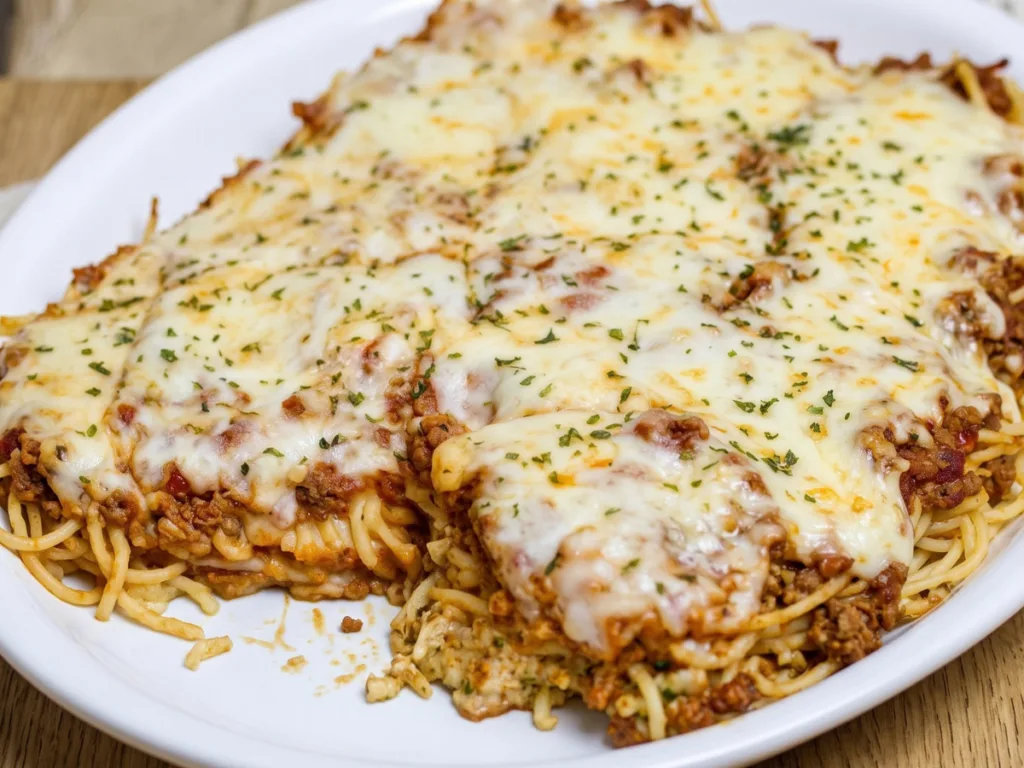Million Dollar Spaghetti with Alfredo Sauce 2
