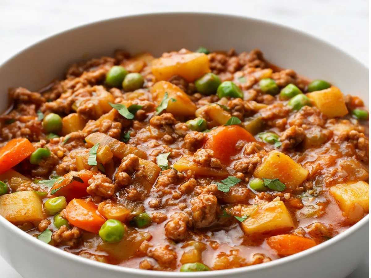 One-Pot Ground Beef Stew Recipe