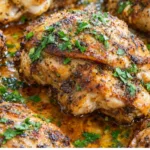 Oven Baked Chicken Thighs 2