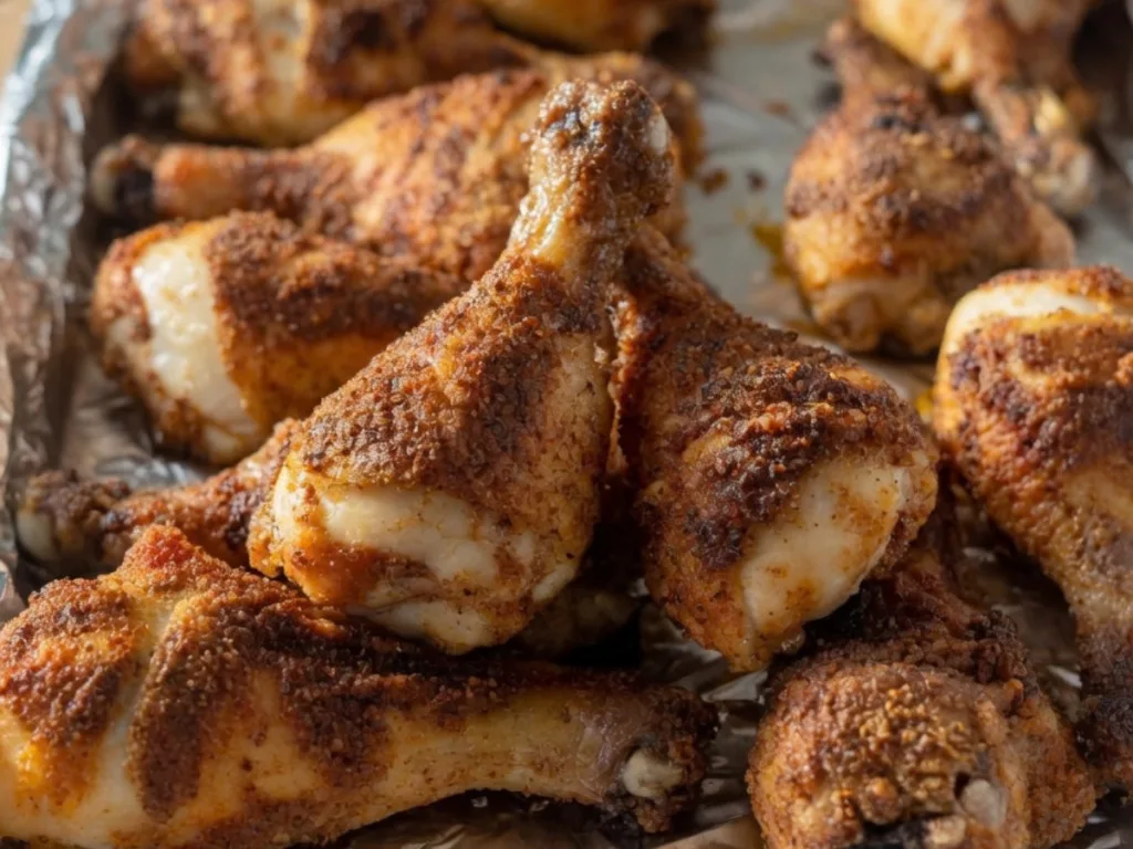Oven baked chicken legs 1