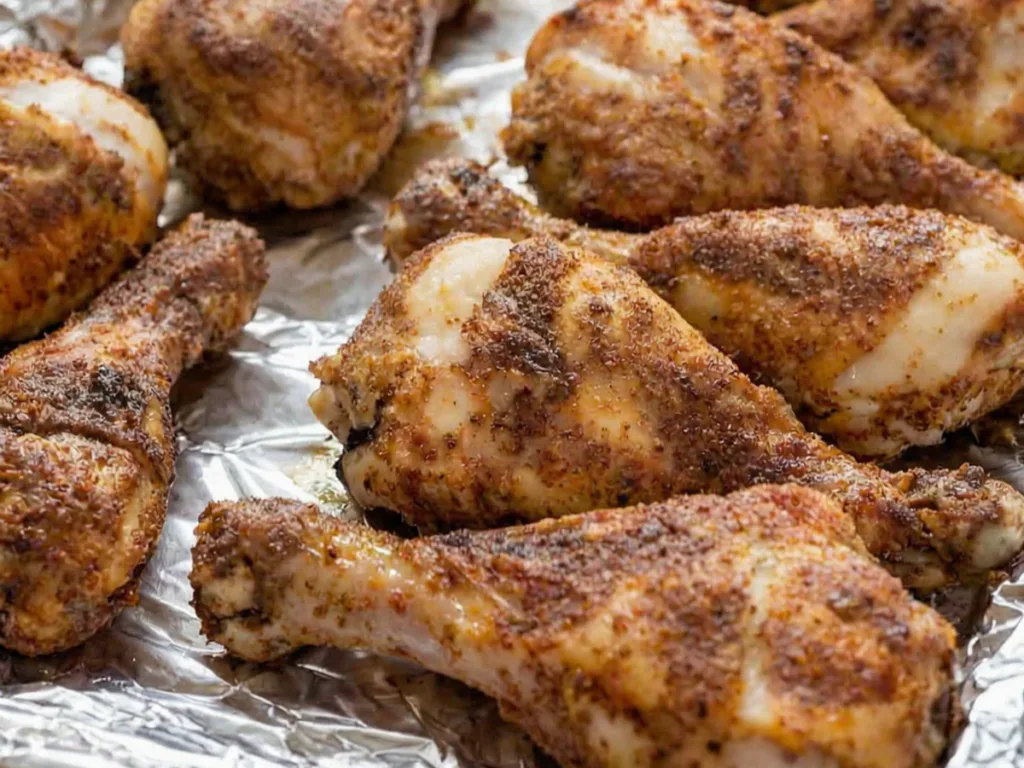 Oven baked chicken legs 2