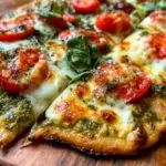 Pesto Flatbread Pizza