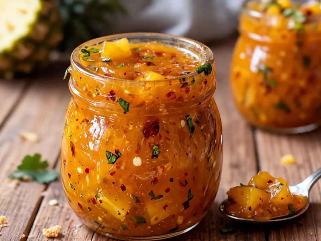 Pineapple Habanero Hot Sauce 1