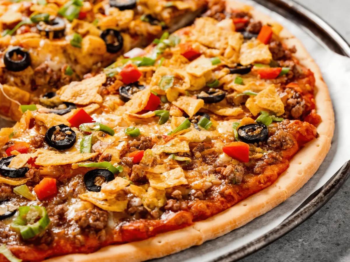 Sheet Pan Taco Pizza 1