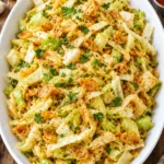 Spanish Garlic Butter Cabbage Salad