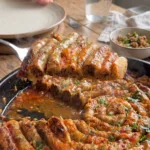 Stuffed Cabbage Roll Spiral Bake
