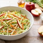 Sweet and Crunchy Apple Slaw