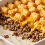 Tater Tot Casserole with Ground Beef 1