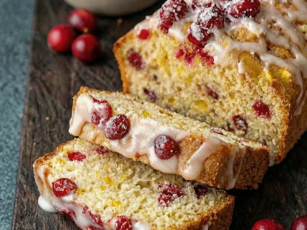 cranberry orange bread 1