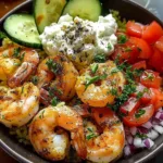 Greek Shrimp Mediterranean Bowl Recipe