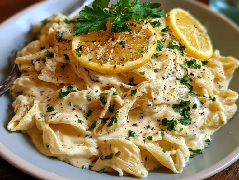 Creamy Lemon Boursin Pasta Recipe for Busy Weeknights