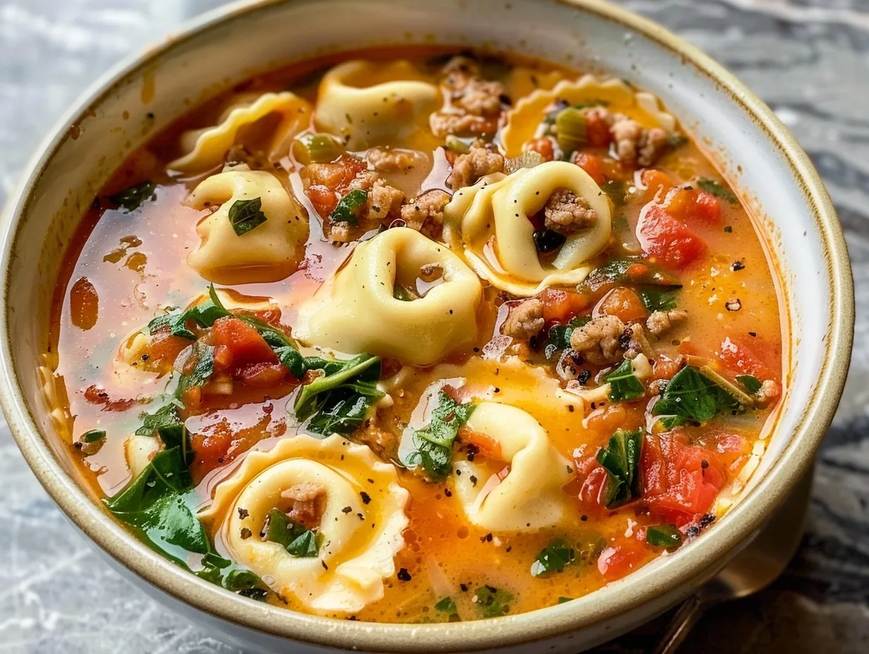 Italian Tortellini Soup Recipe