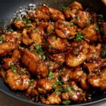 Bourbon chicken recipe for an easy family dinner