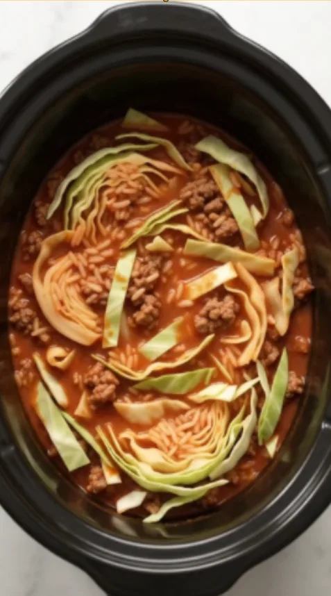 slow-cooker cabbage and beef casserole 2